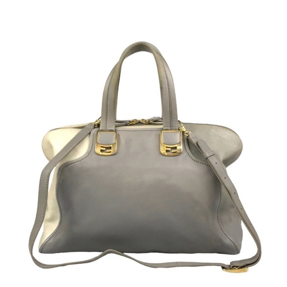 Authenticated RARE Vintage EUC Large FENDI Chameleon Convertible Satchel RARE